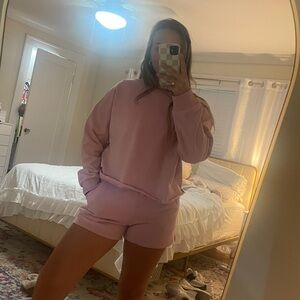 Pink Lily sweat set